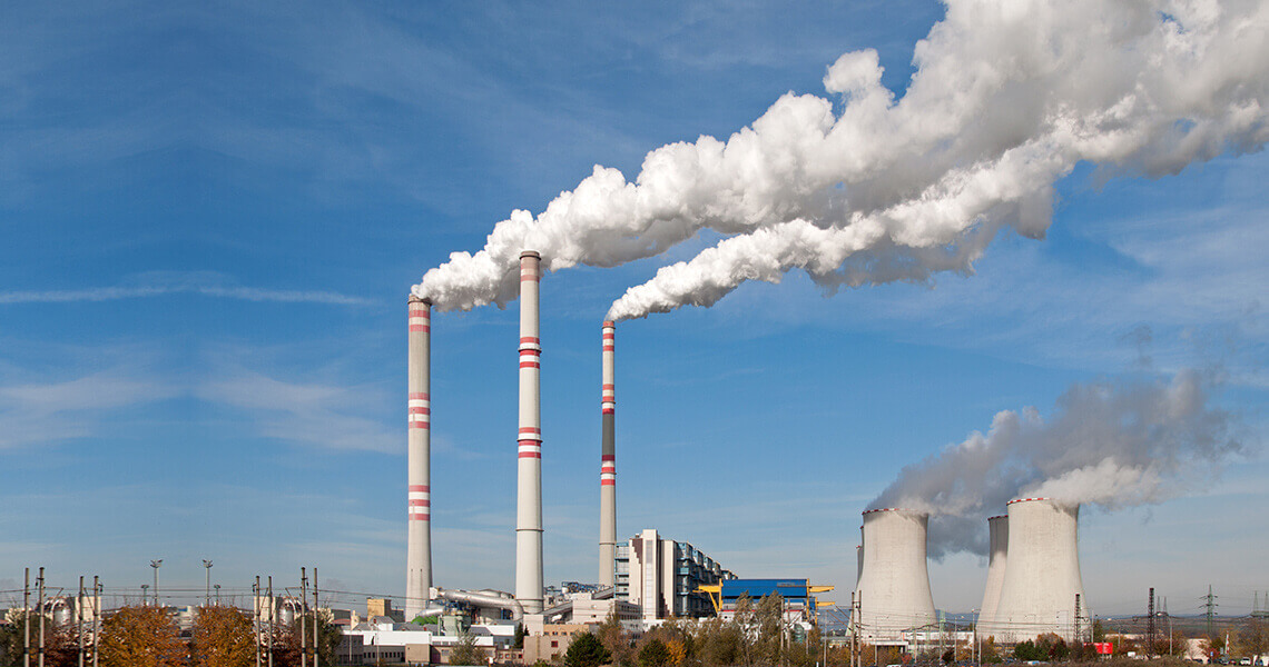 Air pollution detecting station